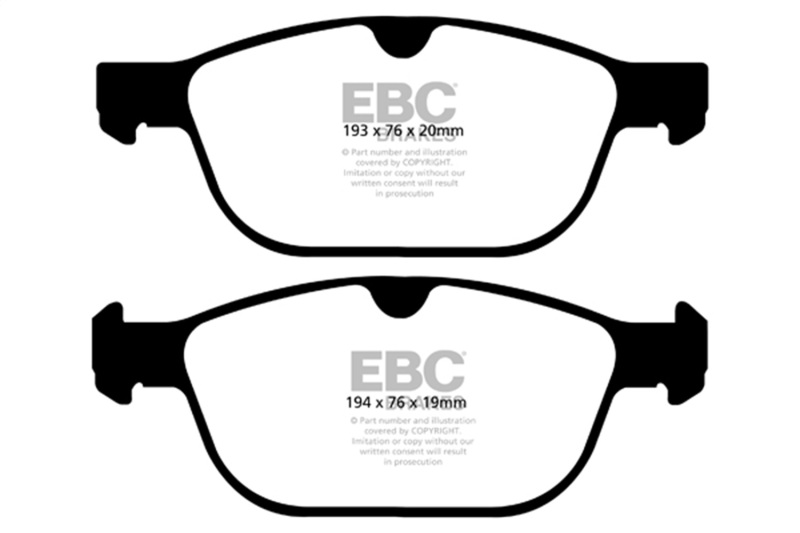Picture of EBC Ultimax2 Brake Pad Sets - UD1412