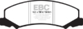 Picture of EBC Greenstuff Brake Pad Sets - DP21762