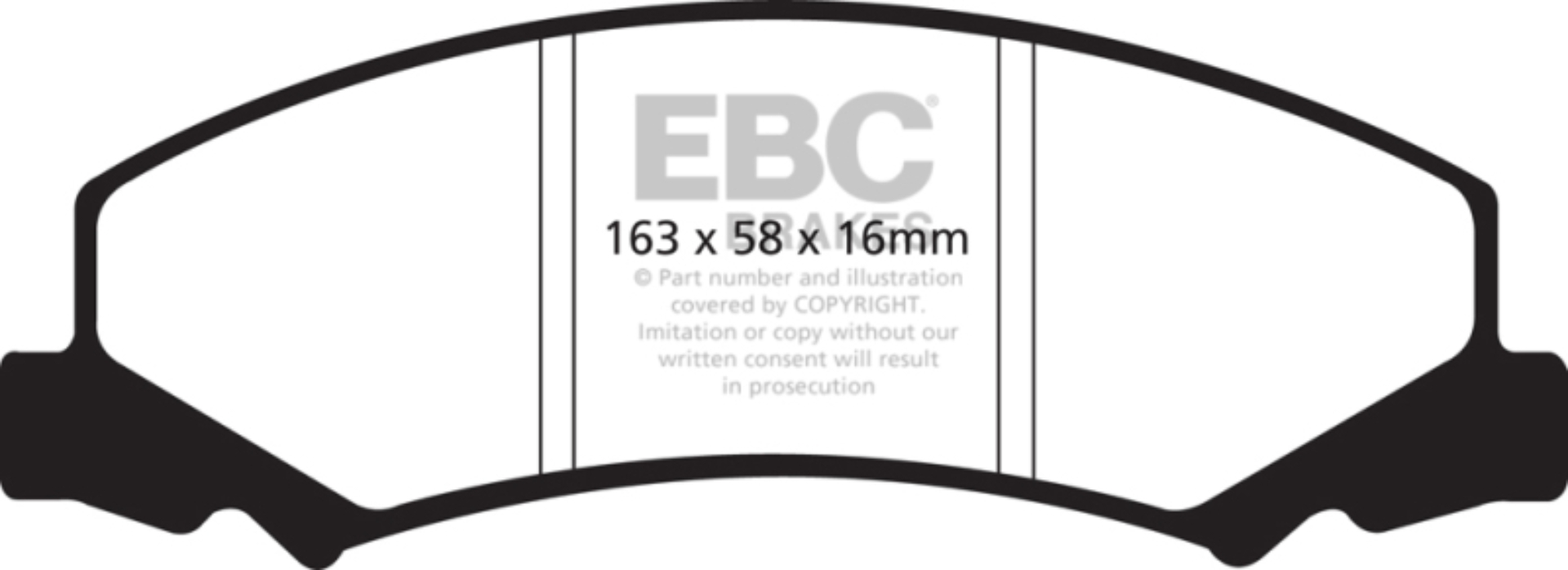 Picture of EBC Greenstuff Brake Pad Sets - DP21762