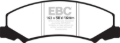 Picture of EBC Redstuff Brake Pad Sets - DP31762C