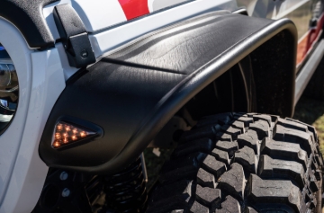 Picture of Bushwacker BUS Jeep Flat Style Flares Fender Flares - 10928-07
