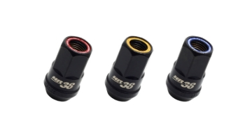 Picture of Wheel Mate WM Muteki HR38 Open End Nuts Lug Nuts - HR3806BU