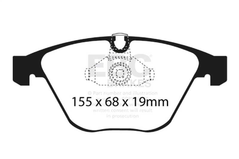 Picture of EBC Redstuff Brake Pad Sets - DP31449C