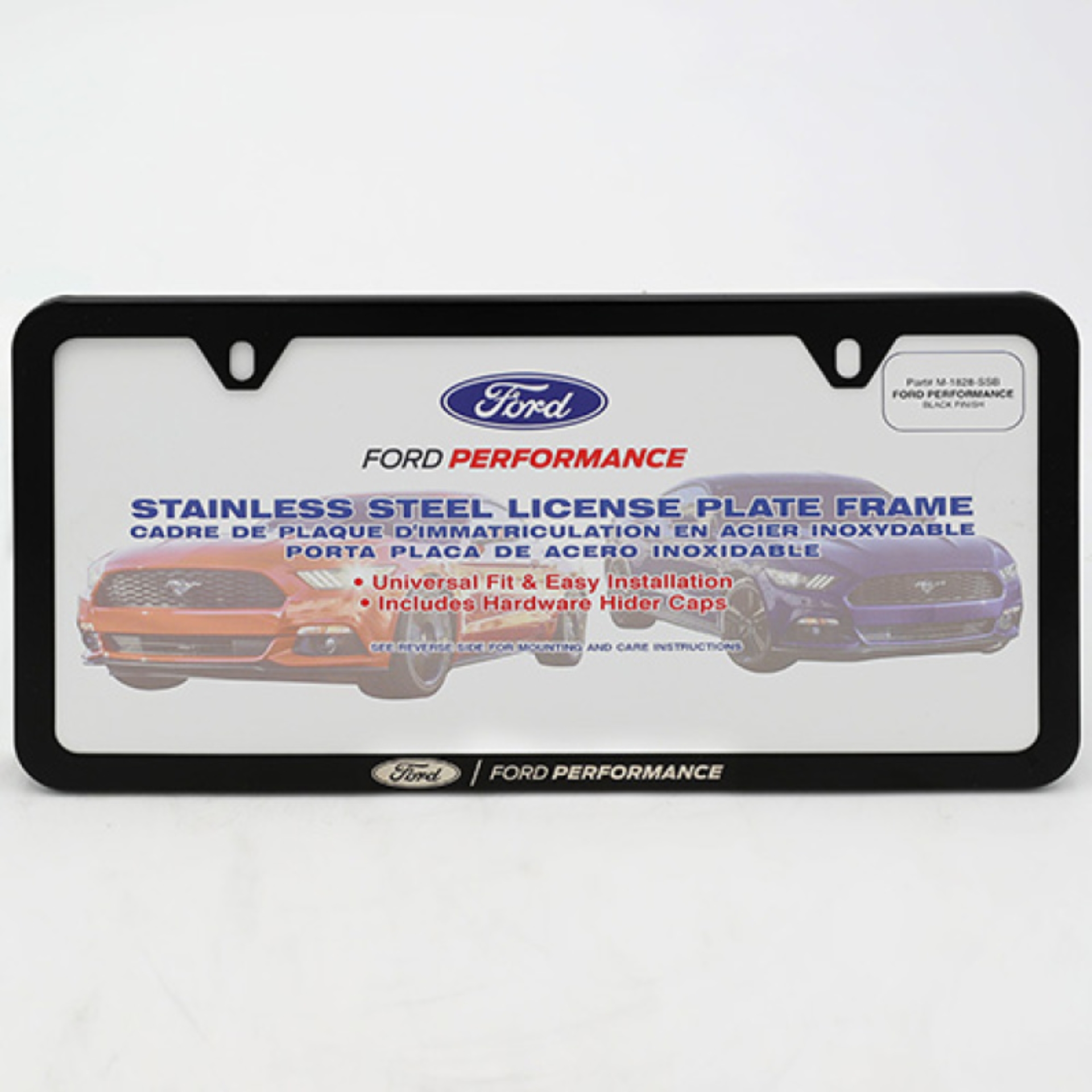 Picture of Ford Racing FR License Plate Frames License Frame - M-1828-SSB