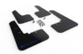 Picture of Rally Armor RAL UR Blk Flap/Blue Logo Mud Flaps - MF66-UR-BLK/BL