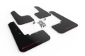 Picture of Rally Armor RAL UR Blk Flap/Rd Logo Mud Flaps - MF66-UR-BLK/RD