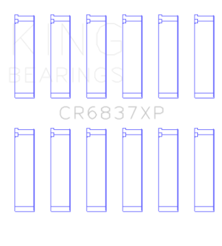 Picture of King Engine Bearings KING Performance Rod Bearings - CR6837XP.026