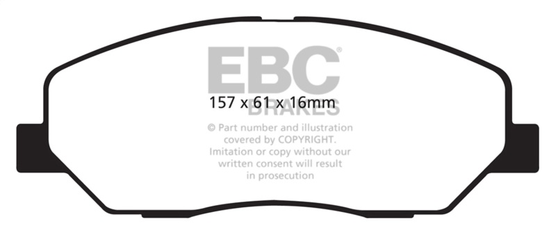 Picture of EBC Ultimax2 Brake Pad Sets - UD1384