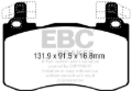 Picture of EBC Redstuff Brake Pad Sets - DP32356C