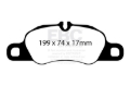 Picture of EBC Bluestuff Brake Pad Sets - DP52057NDX
