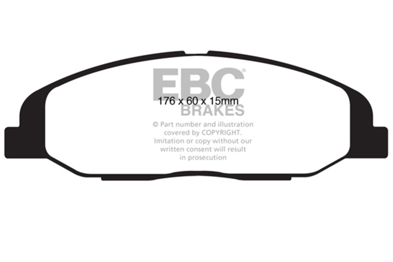 Picture of EBC Ultimax2 Brake Pad Sets - UD1332
