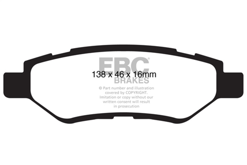Picture of EBC Ultimax2 Brake Pad Sets - UD1337