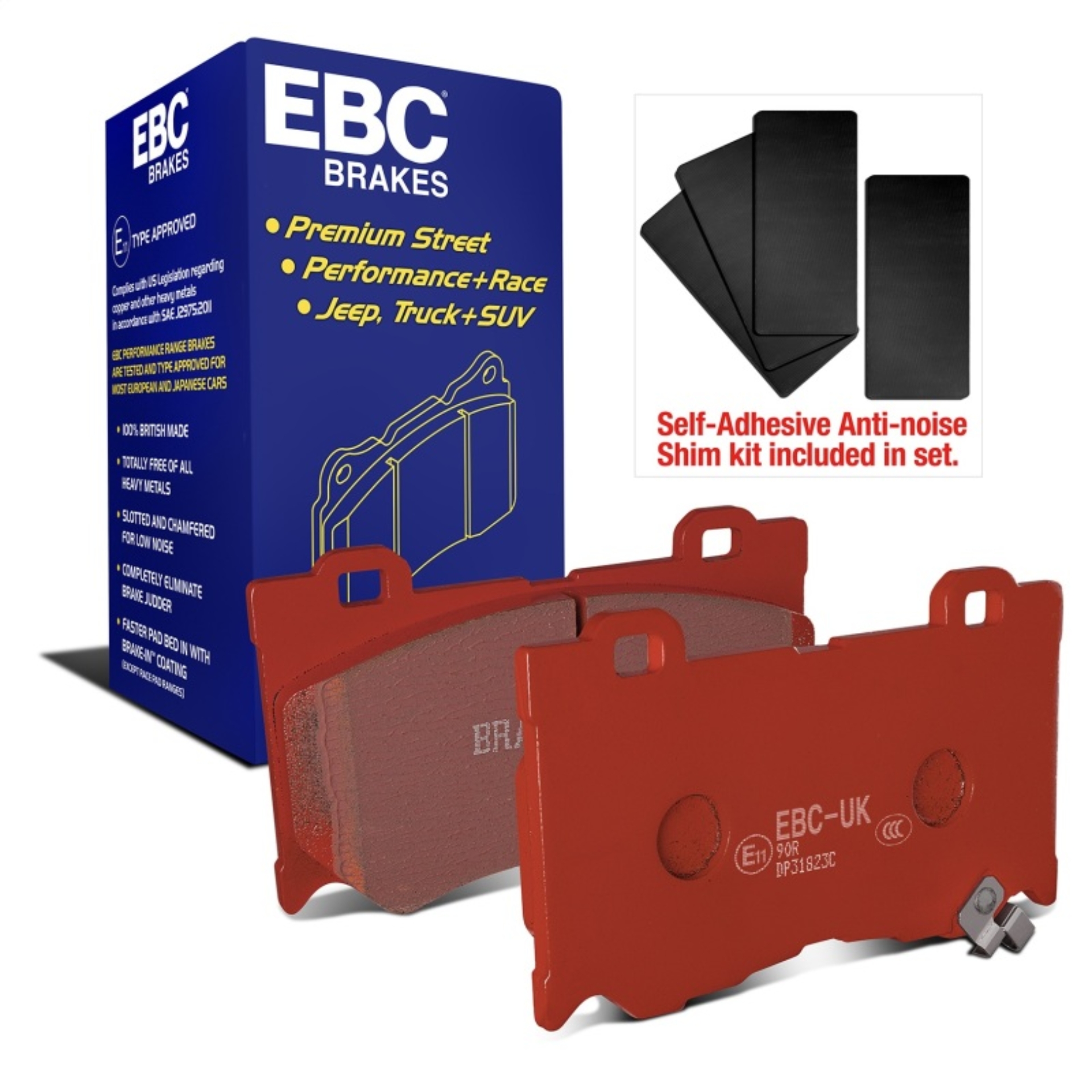 Picture of EBC Redstuff Brake Pad Sets - DP31823C