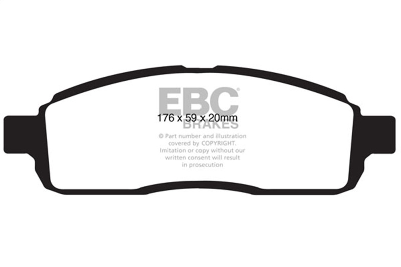 Picture of EBC Ultimax2 Brake Pad Sets - UD1392