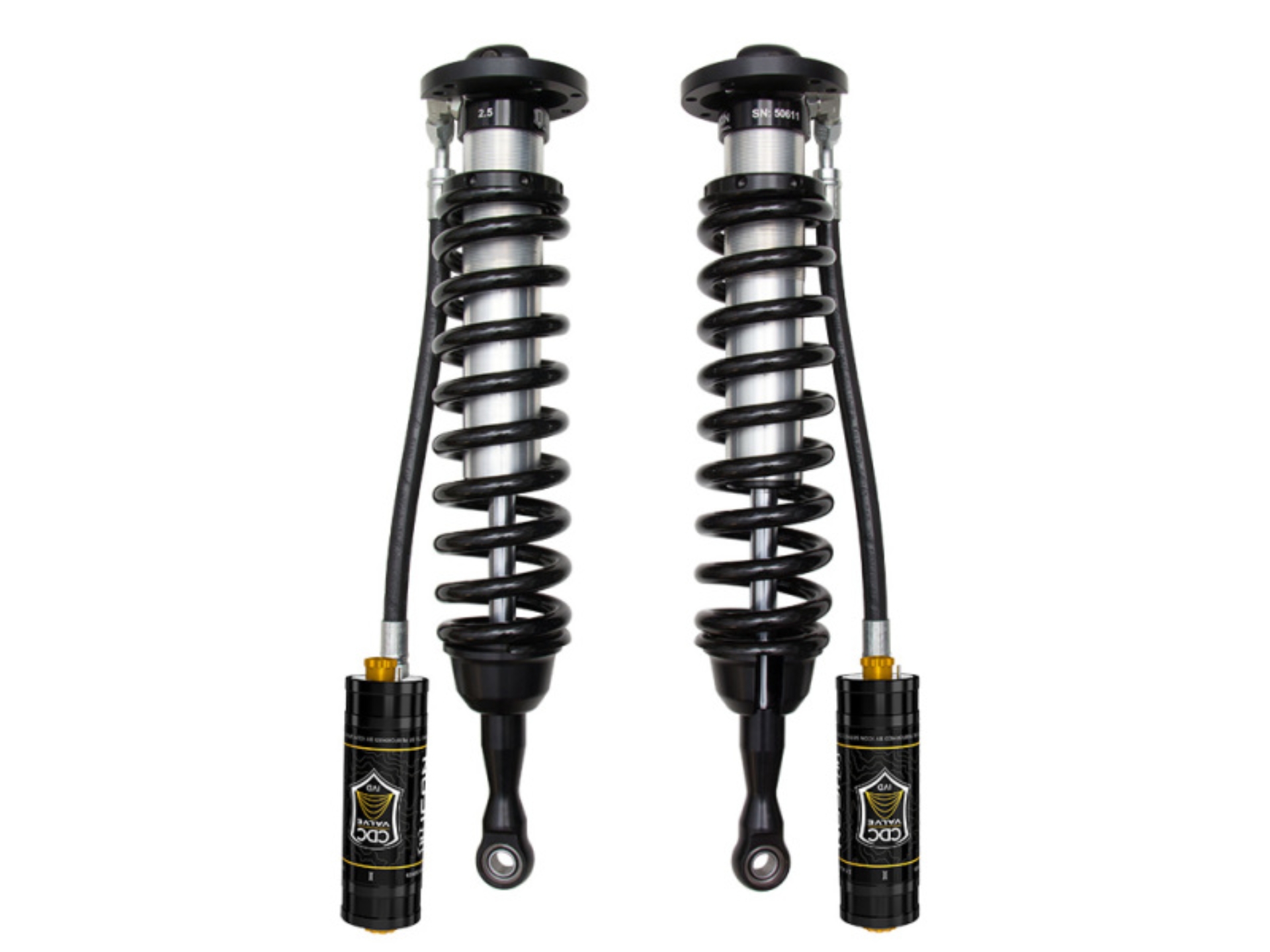 Picture of ICON ICO 2.5 Series Coilover Kits - 58751C-CB