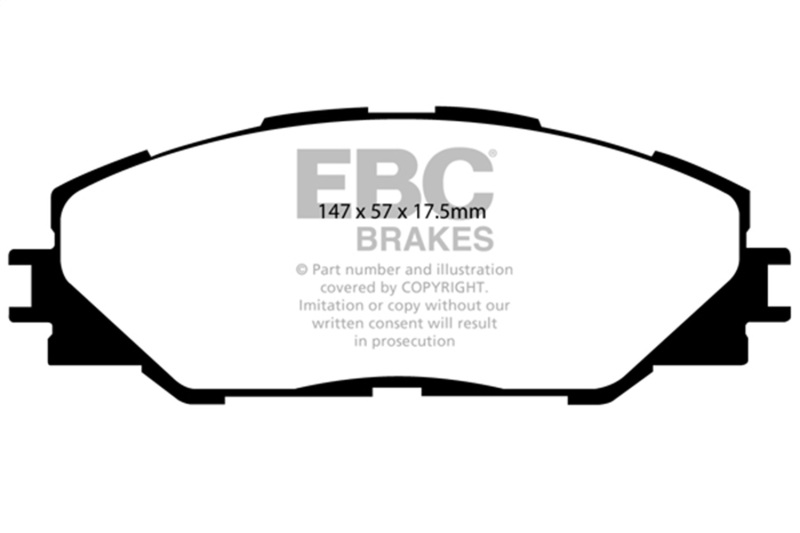 Picture of EBC Ultimax2 Brake Pad Sets - UD1211