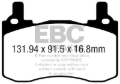 Picture of EBC Greenstuff Brake Pad Sets - DP22357