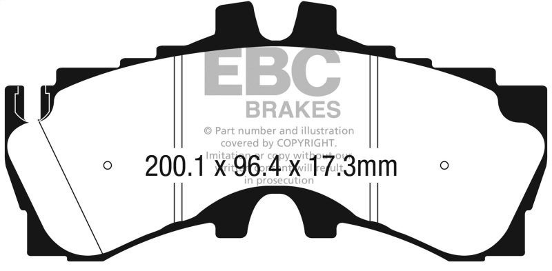Picture of EBC Redstuff Brake Pad Sets - DP32323C