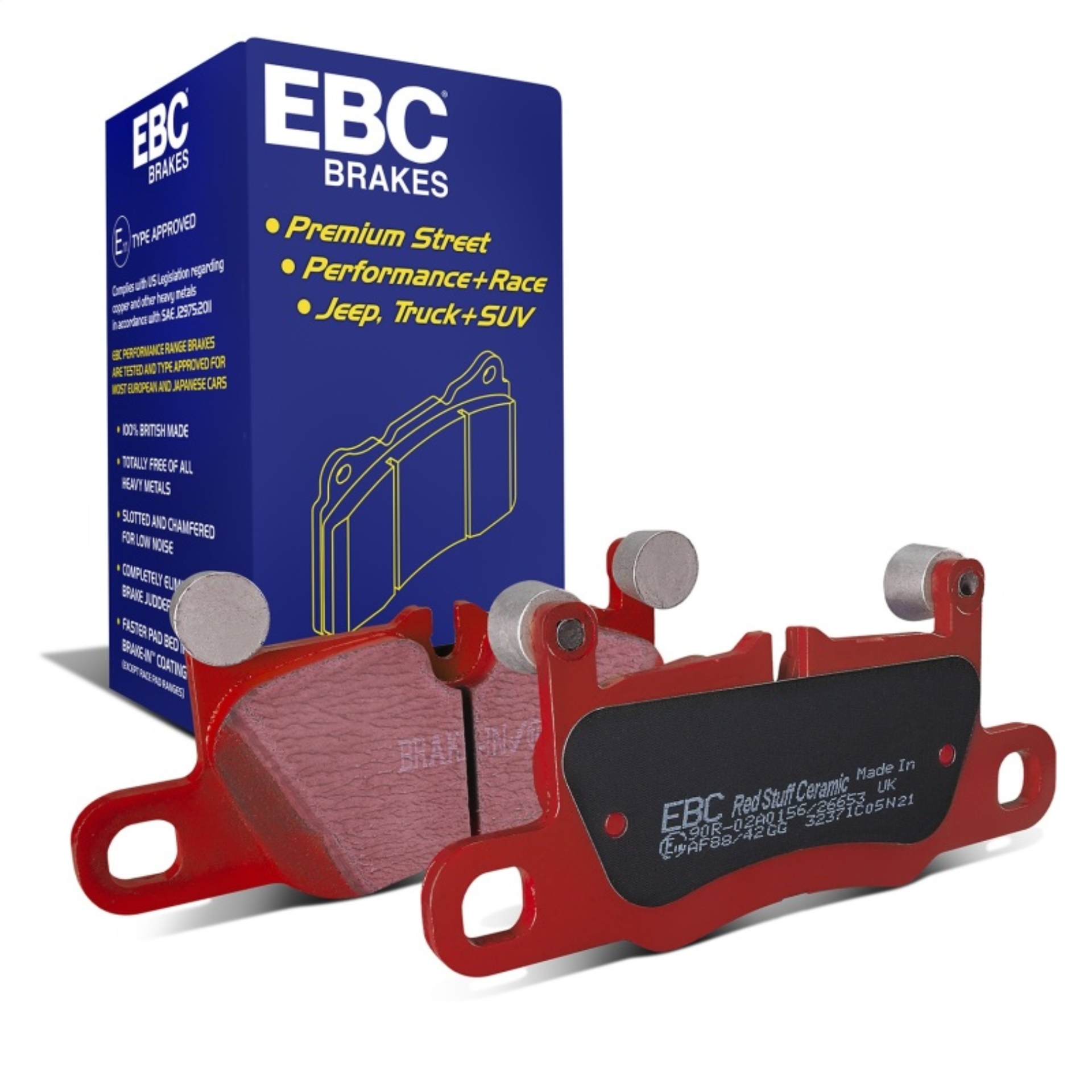 Picture of EBC Redstuff Brake Pad Sets - DP32371C