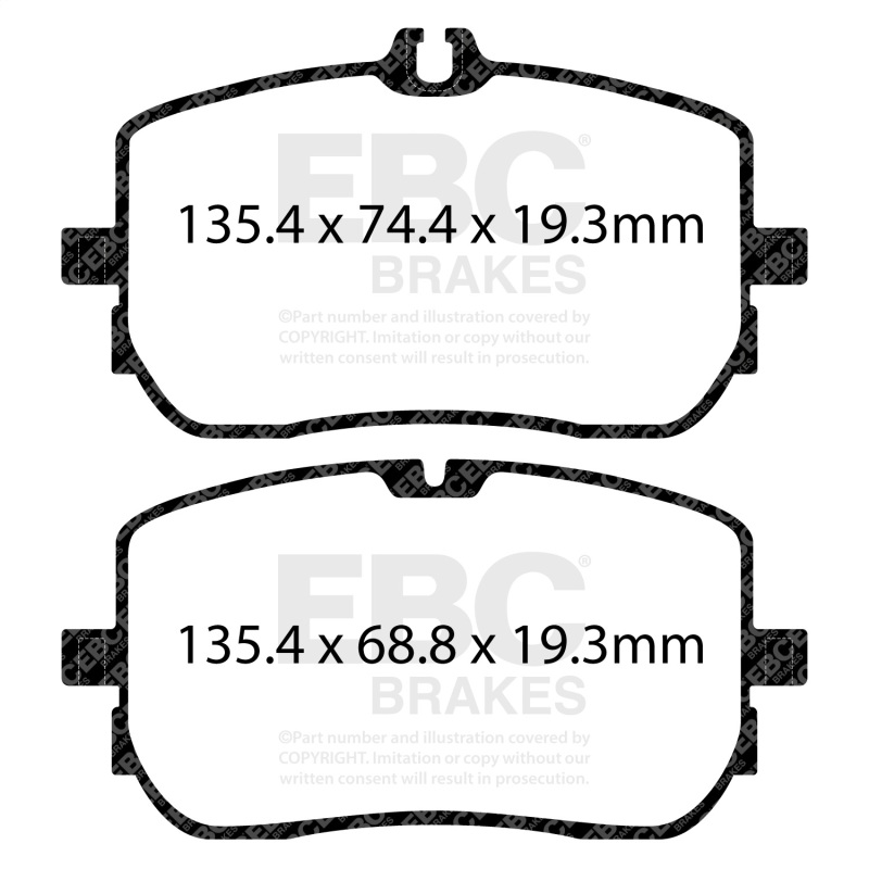Picture of EBC Redstuff Brake Pad Sets - DP32395C