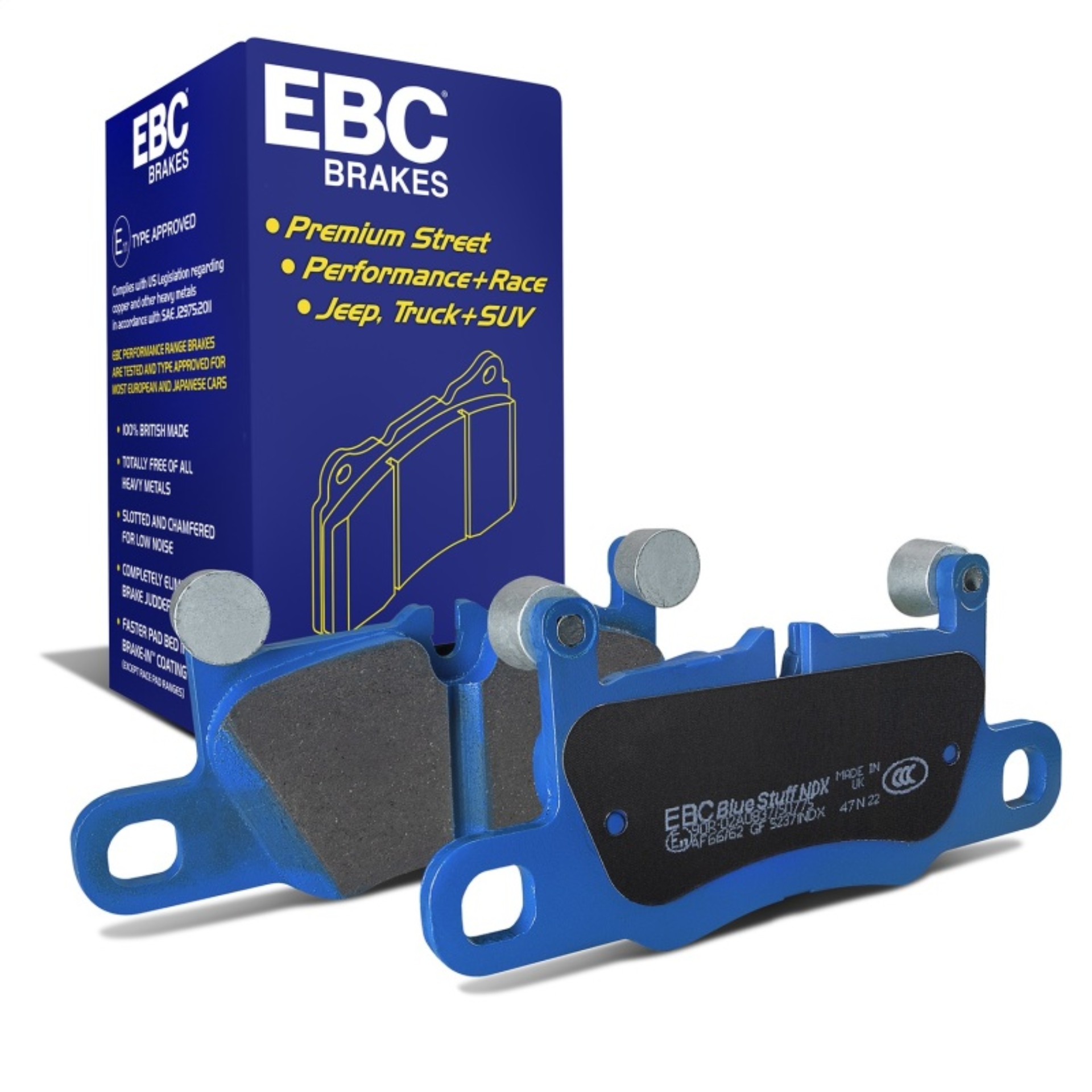 Picture of EBC Bluestuff Brake Pad Sets - DP52371NDX