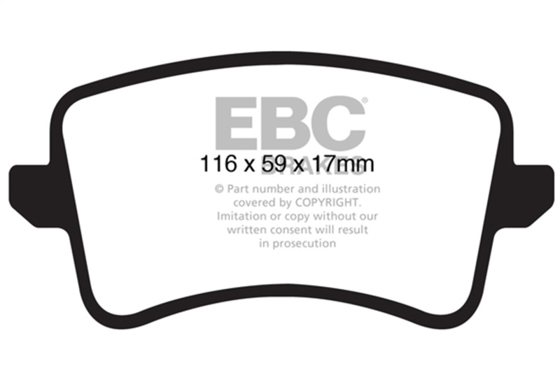 Picture of EBC Ultimax2 Brake Pad Sets - UD1386