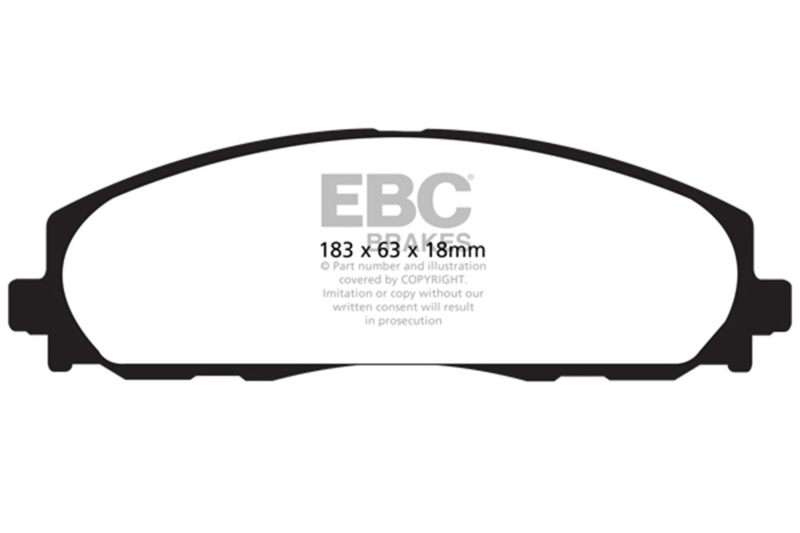 Picture of EBC Extra Duty Brake Pad Sets - ED91888