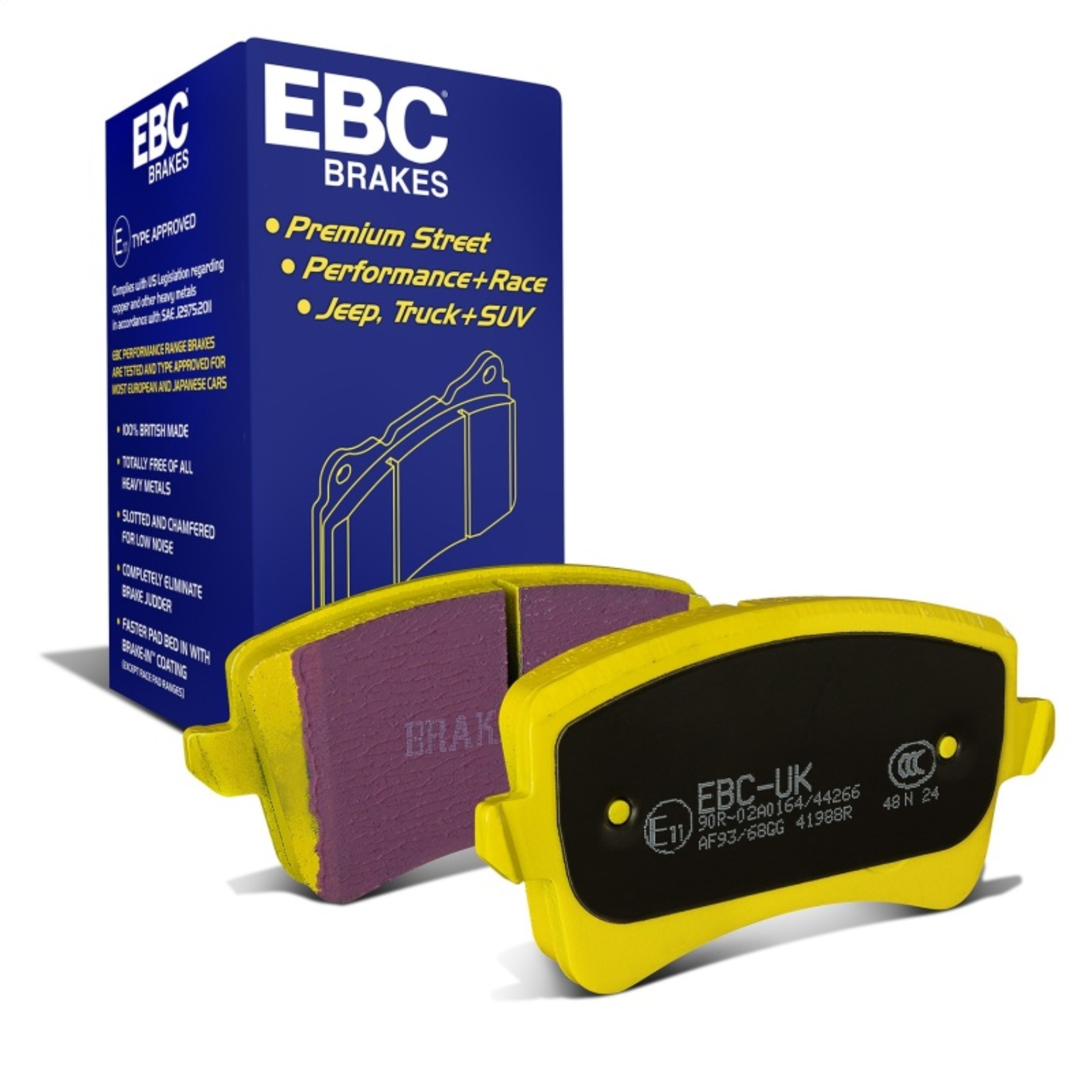 Picture of EBC Yellowstuff Brake Pad Sets - DP41988R