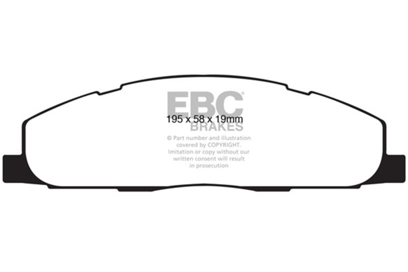 Picture of EBC Greenstuff Brake Pad Sets - DP61848