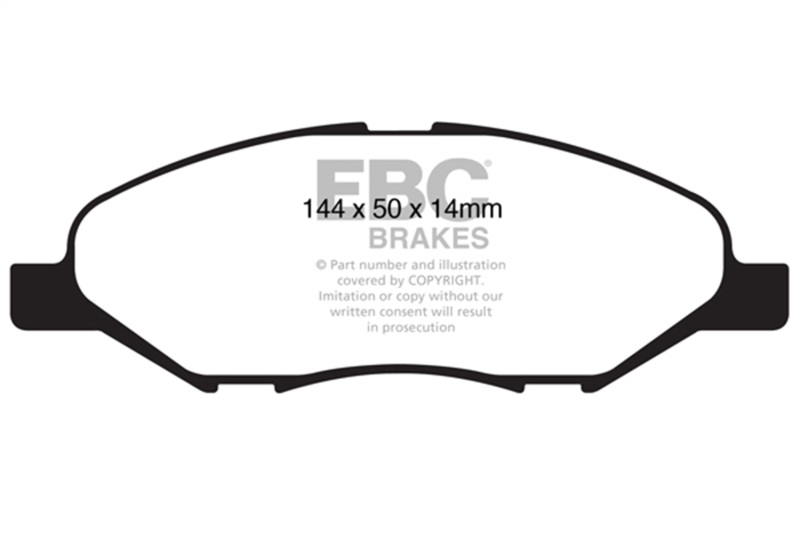 Picture of EBC Ultimax2 Brake Pad Sets - UD1345