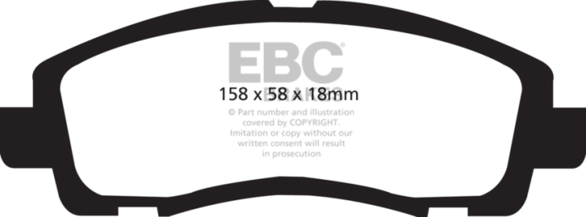Picture of EBC Greenstuff Brake Pad Sets - DP21753