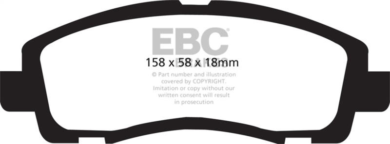 Picture of EBC Ultimax2 Brake Pad Sets - UD1102