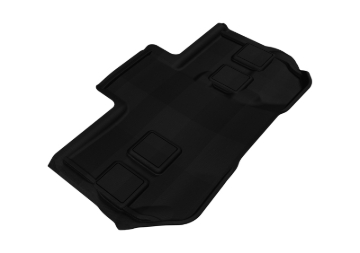 Picture of 3D MAXpider ACE Kagu-3rd Row-Black Floor Mats - L1CH05431509