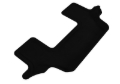 Picture of 3D MAXpider ACE Kagu-3rd Row-Black Floor Mats - L1FR02131509