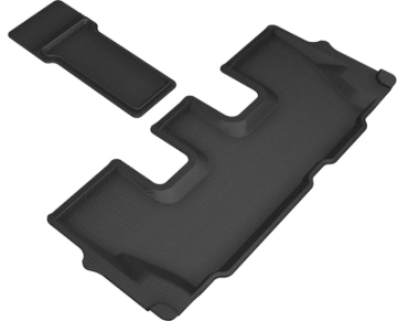Picture of 3D MAXpider ACE Kagu-3rd Row-Black Floor Mats - L1HY10131509