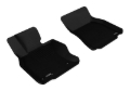 Picture of 3D MAXpider ACE Kagu-Front-Black Floor Mats - L1LX04211509