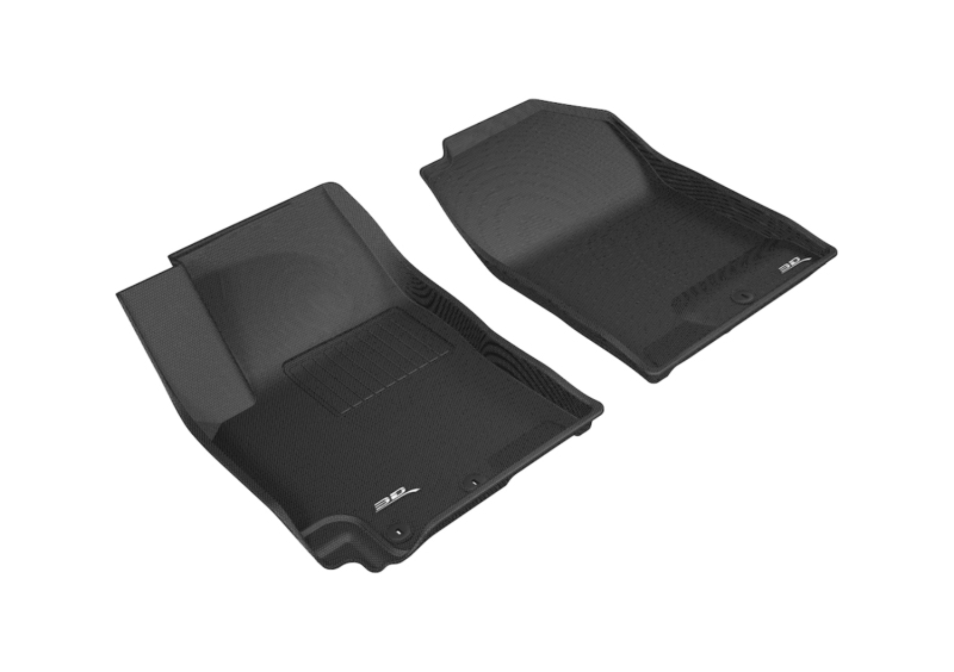 Picture of 3D MAXpider ACE Kagu-Front-Black Floor Mats - L1KA04311509