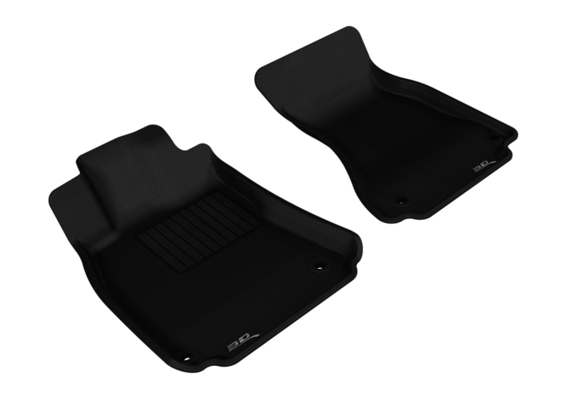 Picture of 3D MAXpider ACE Kagu-Front-Black Floor Mats - L1AD02711509