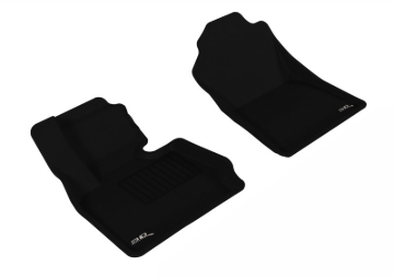 Picture of 3D MAXpider ACE Kagu-Front-Black Floor Mats - L1BM03211509