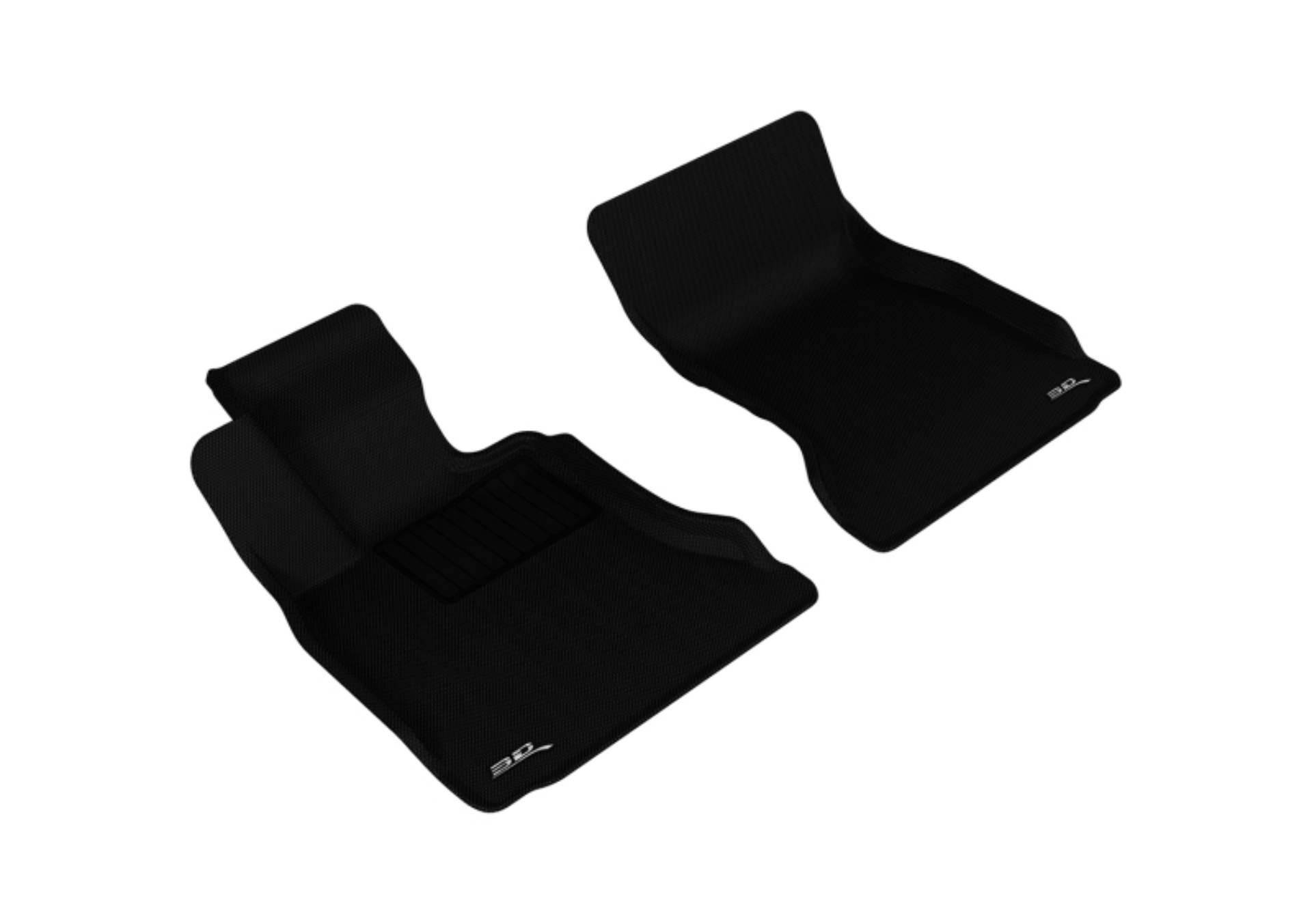 Picture of 3D MAXpider ACE Kagu-Front-Black Floor Mats - L1BM05411509