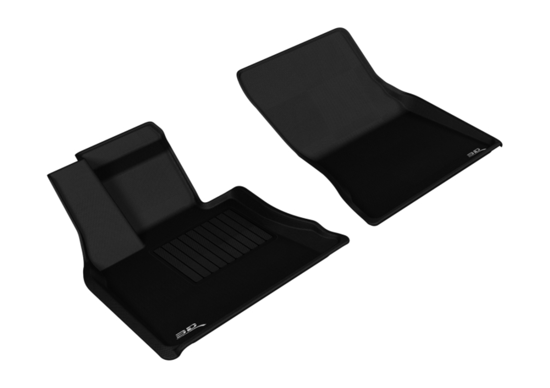 Picture of 3D MAXpider ACE Kagu-Front-Black Floor Mats - L1BM05511509