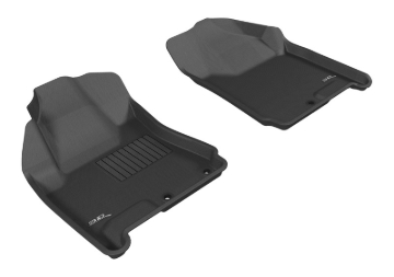 Picture of 3D MAXpider ACE Kagu-Front-Black Floor Mats - L1CD00811509