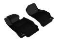 Picture of 3D MAXpider ACE Kagu-Front-Black Floor Mats - L1CD01011509