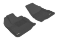 Picture of 3D MAXpider ACE Kagu-Front-Black Floor Mats - L1CH01411509