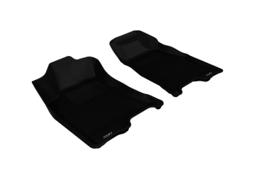 Picture of 3D MAXpider ACE Kagu-Front-Black Floor Mats - L1CH02711509