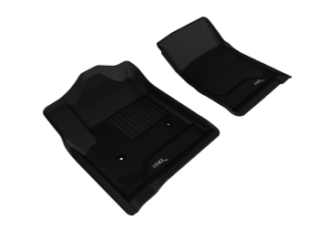 Picture of 3D MAXpider ACE Kagu-Front-Black Floor Mats - L1CH05611509