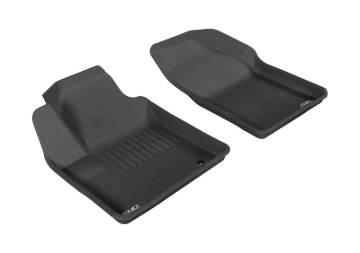 Picture of 3D MAXpider ACE Kagu-Front-Black Floor Mats - L1CY00111509