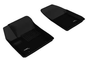 Picture of 3D MAXpider ACE Kagu-Front-Black Floor Mats - L1CY00211509