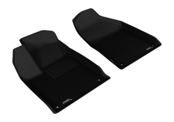 Picture of 3D MAXpider ACE Kagu-Front-Black Floor Mats - L1CY00311509