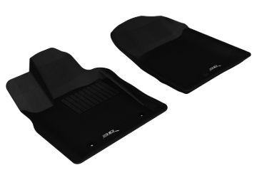 Picture of 3D MAXpider ACE Kagu-Front-Black Floor Mats - L1DG00611509
